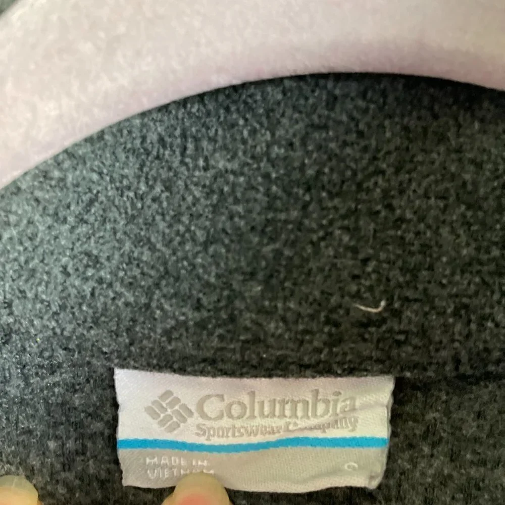 Columbia women's fleece full zip gray size Small - Picture 9 of 10